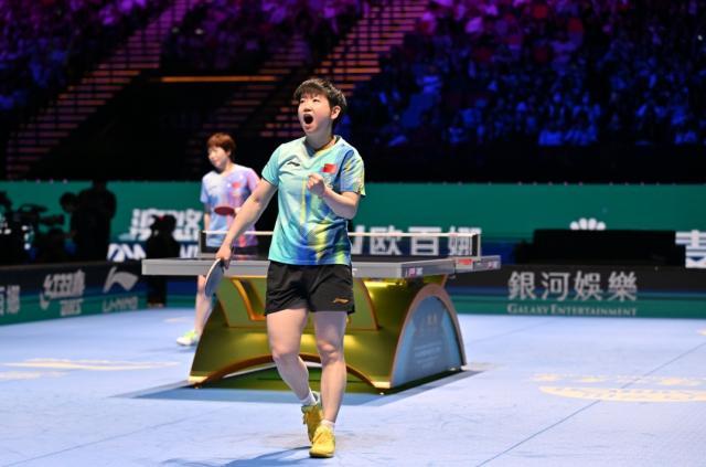 1775130869438038088.jpg 云开体育官网-孙颖莎4比2逆转战胜蒯曼 晋级澳门世界杯女单8强